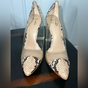 Mix No. 6 Snakeprint Heels